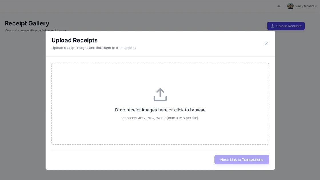 VM Concepts PWA - Receipts Scanner